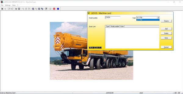 Liebherr Lidos COT LBH LFR LHB LWE LWT Online EPC Service Document Updated 01.2022 DVD 67