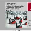 Linde Forklift D10 D10AP AP B 1163 00 Spare Parts Catalog 11638010000 2019 DE 1
