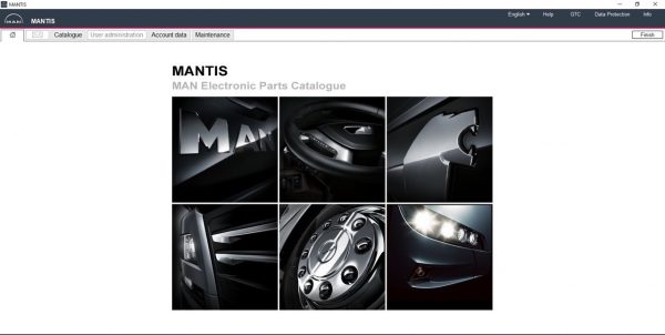 MAN MANTIS v674 EPC 01.2022 Spare Parts Catalog DVD 1
