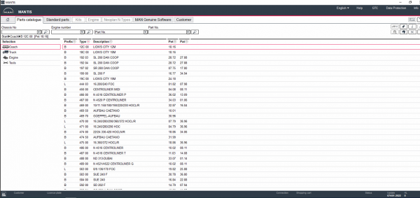 MAN MANTIS v674 EPC 01.2022 Spare Parts Catalog DVD 2
