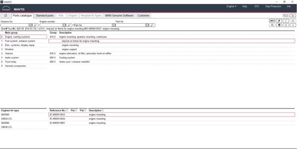 MAN MANTIS v674 EPC 01.2022 Spare Parts Catalog DVD 3 1