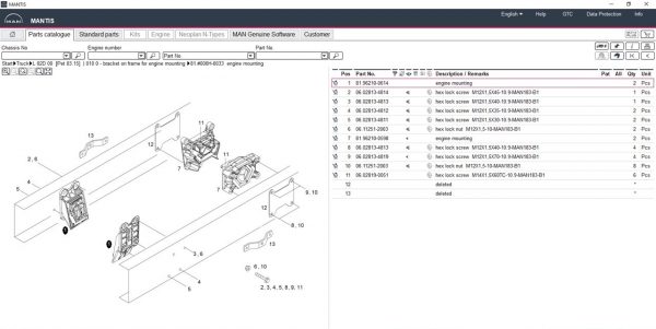 MAN MANTIS v674 EPC 01.2022 Spare Parts Catalog DVD 4 1
