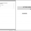 Manitou Telehandler CD CG 15 18 20 25 30 35 P Repair Manual M128EN 03 2