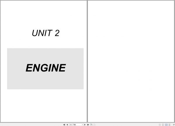 Manitou Telehandler MHT 860L M Series Perkins Engine 1104C 44TA Repair Manual 10 2