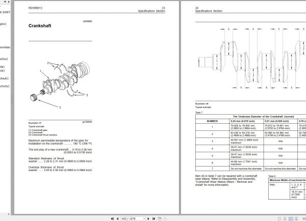 Manitou Telehandler MHT 860L M Series Perkins Engine 1104C 44TA Repair Manual 647125EN 09 2