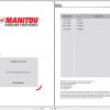 Manitou Telehandler MHT X 790 MINING 104JD ST3A S1 Repair Manual 647828EN 05 1