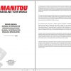 Manitou Telehandler MHT10120 MHT10160 Repair Manual 647370EN 06 1