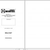 Manitou Telehandler MLA 627 Repair Manual 547526EN 01 1