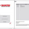 Manitou Telehandler MLA T 533 145 V PLUS D ST5 S1 Repair Manual 647872EN 06 1