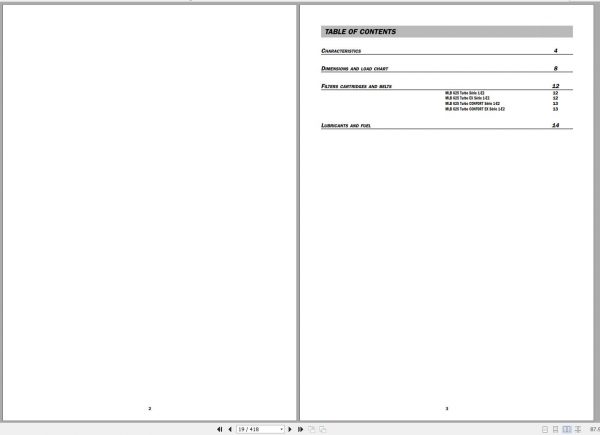 Manitou Telehandler MLB 625 Turbo Confort EX Series 1 E2 Repair Manual 547938EN 05 1