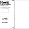 Manitou Telehandler MLT 626 Repair Manual 47917EN 09 1