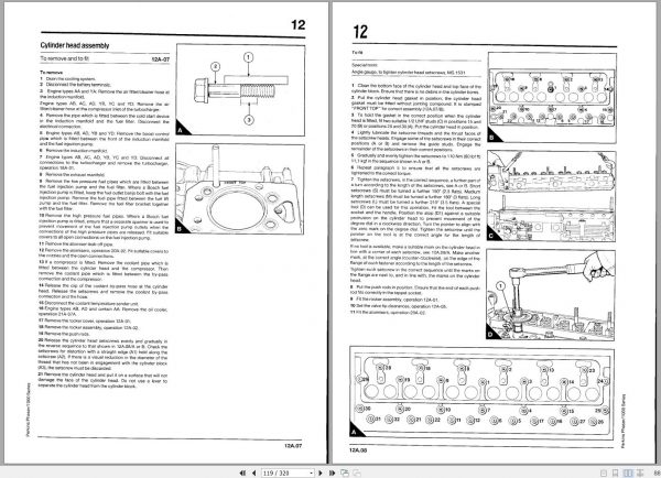 Manitou Telehandler MLT 626 Repair Manual 47917EN 09 2