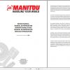 Manitou Telehandler MLT 627 Turbo Evolution MLT X 627 Turbo Repair Manual M187FR 07 1
