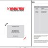 Manitou Telehandler MLT 630 105D ST4 S1 Repair Manual 647633EN 11 1