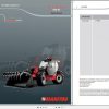Manitou Telehandler MLT 634 120D ST4 S1 Geguine Parts Catalogue 647538EN 06 1