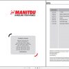 Manitou Telehandler MLT 635 MLT 733 MLT 737 MLT 741 MLT 940 ST4 S1 Repair Manual 647603EN 09 1