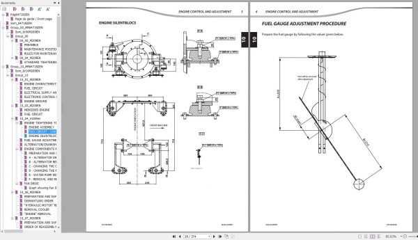 Manitou Telehandler MLT 845 MLT X 845 120 120H S5 S4 E3 120M H ST3A S6 S5 Repair Manual 647182EN 10 2