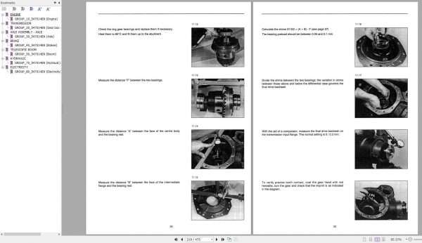 Manitou Telehandler MLT625 MLT725 MLT523 MLT526 Series 2 Series 3 Turbo Repair Manual 2