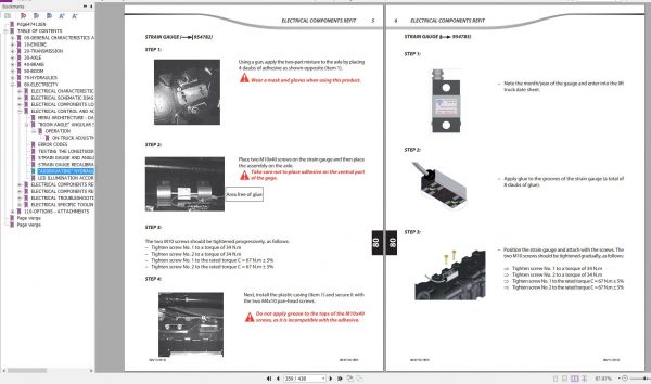 Manitou Telehandler MLT634 MLT732 MLT735 MLT741 MT932 MT1030 ST3B S1 S2 Repair Manual 647412EN 04 2