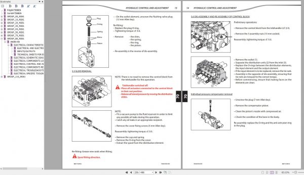 Manitou Telehandler MLT845 100D 120D H LSU ST3B S1 Repair Manual 647588EN 11 2