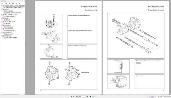 Manitou Telehandler MLT845 MT1235 MT1335 MT1435 MT1745 Turbo Series 2 E2 Repair Manual 0 1 M120 EN 11 2