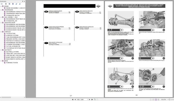 Manitou Telehandler MRT 1440 1640 1840 EASY Repair Manual 2