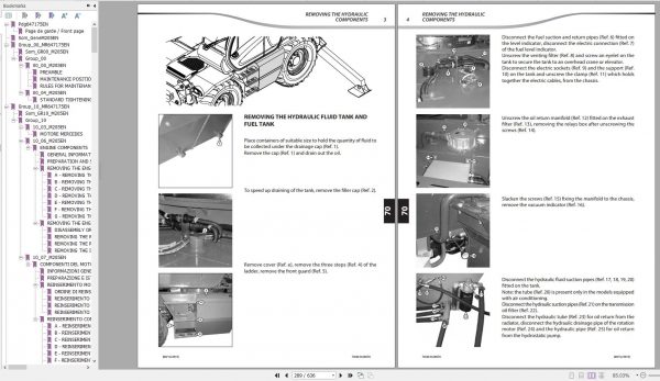 Manitou Telehandler MRT 1850 MRT 2150 MRT 2540 PLUS E3 Repair Manual 647175EN 12 2