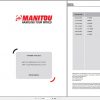 Manitou Telehandler MRT 3255 MRT X 3255 PRIVILEGE PLUS ST4 T4F ST3A Repair Manual 647488EN 06 1