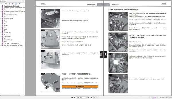 Manitou Telehandler MT 420 MLT 420 MT X 420 H TSS 57K 49K ST5 ST3A S1 S2 Repair Manual 647742EN 09 2