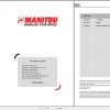 Manitou Telehandler MT 625 MLT 625 MT X 625 H HA 75K ST5 S1 S2 Repair Manual 647745EN 10 1