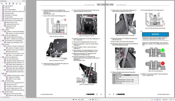 Manitou Telehandler MT X 1440 MT X 1840 100P A ST3A S2 Service Manual 647793EN USM2 03 2