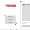 Manitou Telehandler MT X 733 95P ST3A S1 MT X 1033 ST 100P ST3A S1 Repair Manual 647792EN 01 1