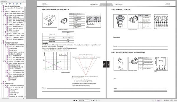 Manitou Telehandler MT X 733 95P ST3A S1 MT X 1033 ST 100P ST3A S1 Repair Manual 647792EN 01 2