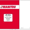 Manitou Telehandler MT6034 Equipped with T3 or IT4 Engine Shop Manual 50960125 11 1