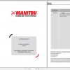 Manitou Telehandler MT625 HA 75K ST3B S1 MINING Repair Manual 647766EN 04 1
