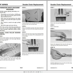 Manitou Telehandler MT6642 MT8044 MT10044 MT10055 MT 12042 Service Manual Rev A 50960082 2