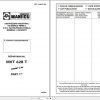 Manitou Telehandler MVT 628 T Comfort Line Repair Manual 648019EN 08 1