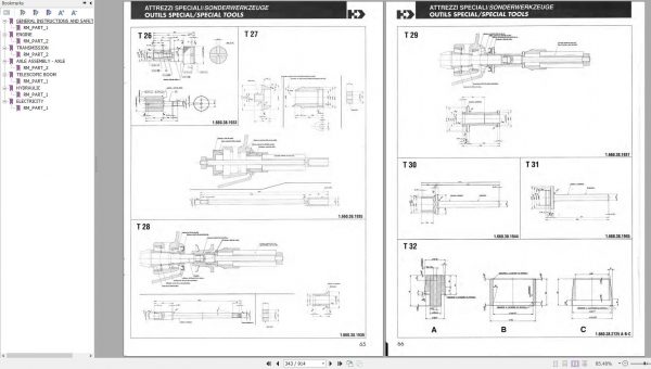 Manitou Telehandler MVT 665 MVT 675 Repair Manual 547654EN 06 2