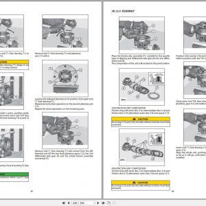 Manitou Telehandler MXT 840 KOBEL BSIV Repair Manual 53112748EN 07 2
