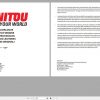Manitou Work Platforms 120TH 120TM Genuine Parts Catalogue 547320EN 06 1