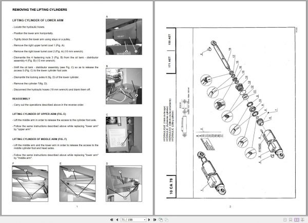 Manitou Work Platforms 150 AET 171 AET Repair Manual 547310EN 11 2