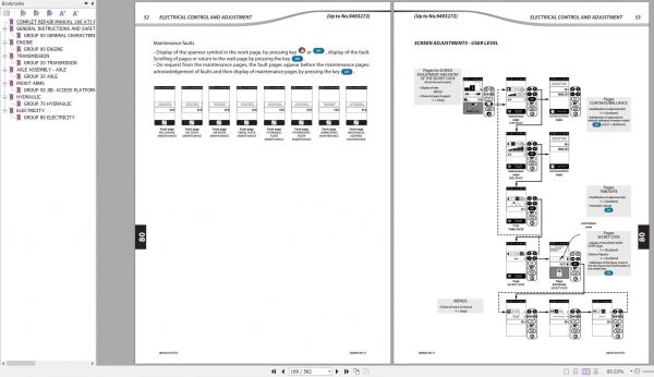 Manitou Work Platforms 160 ATJ PLUS EURO 3 180 ATJ EURO 3 Repair Manual 647254EN 06 2