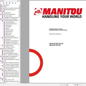 Manitou Work Platforms 160 ATJP RC ST5 S1 160 ATJP ST5 S1 Service Manual 647820EN USM14 11 1