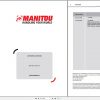 Manitou Work Platforms ATJ 46 RC T4 S1 Genuine Parts Catalogue 647678EN 09 1