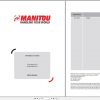 Manitou Work Platforms TJ 65 2 RD T4 S1 TJ 65 4 RD T4 S1 Genuine Parts Catalogue 647783EN 11 1