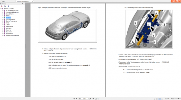Porsche Panamera 970 Workshop Manual 2011 2