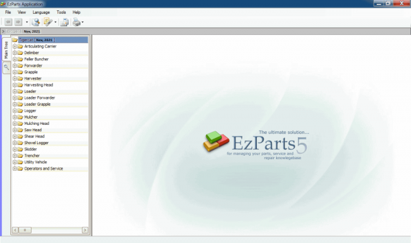 Tigercat EPC Vmware 11.2021 Spare Parts Catalog 1