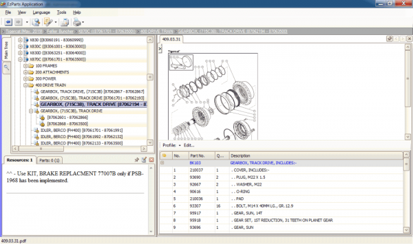 Tigercat EPC Vmware 11.2021 Spare Parts Catalog 5