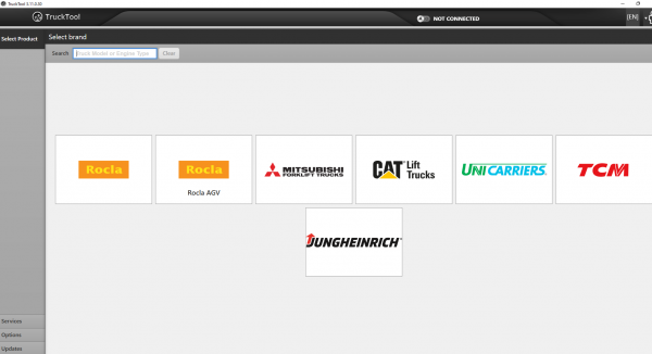 TruckTool 3.11.0.30 01.2022 Diagnostic Program for MitsubishiCatTCMUniCarriers Rocla 1
