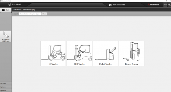 TruckTool 3.11.0.30 01.2022 Diagnostic Program for MitsubishiCatTCMUniCarriers Rocla 2